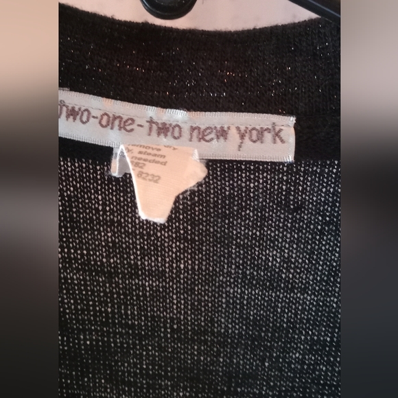 2-1-2 NY Short Sleeve Cardigan - Picture 2 of 3